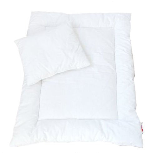 Babylux 2 TLG.Kinderbettwäsche FÜLLUNG 90x120 cm Bettwäsche Decke und Kissen