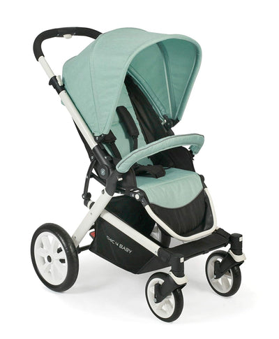 CHIC 4 BABY 157 66 Sportwagen Boomer, Sport-Kinderwagen, mint, grün grün 1 Stück (1er Pack), grün 1