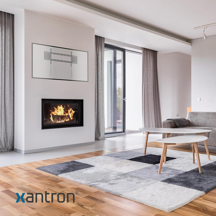 Xantron® HD-LP800 Feste Wandhalterung Fernseher 43-90 Zoll/VESA 50x50 bis 800x400 / TV Halterung Wan