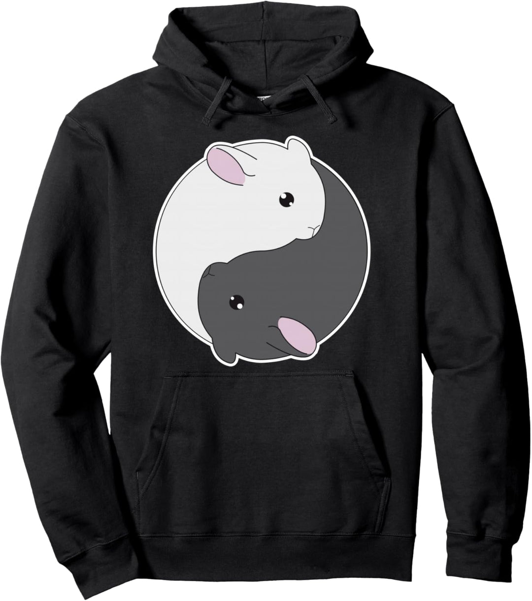 Chinchilla Yin Yang Pullover Hoodie