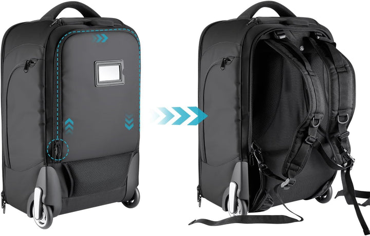 NEEWER 2 in 1 Kamera Schieberucksack, Kofferstil, konvertierbar, mit stossfestem Doppelgriff, mit he