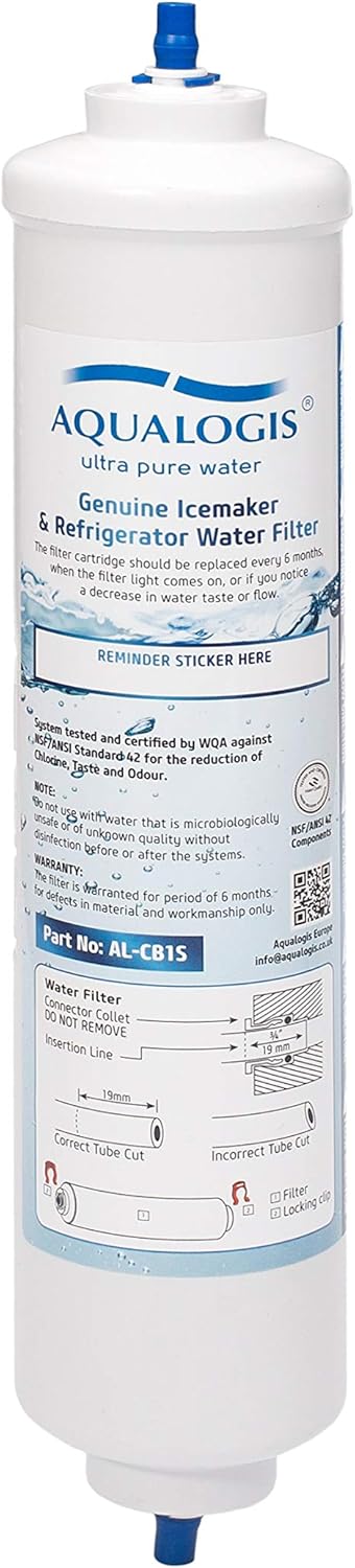 Aqualogis Kühlschrank Wasserfilter Ersatz für Samsung DA29-10105J DA29-10105J, HAFEX/EXP, DA99-02131