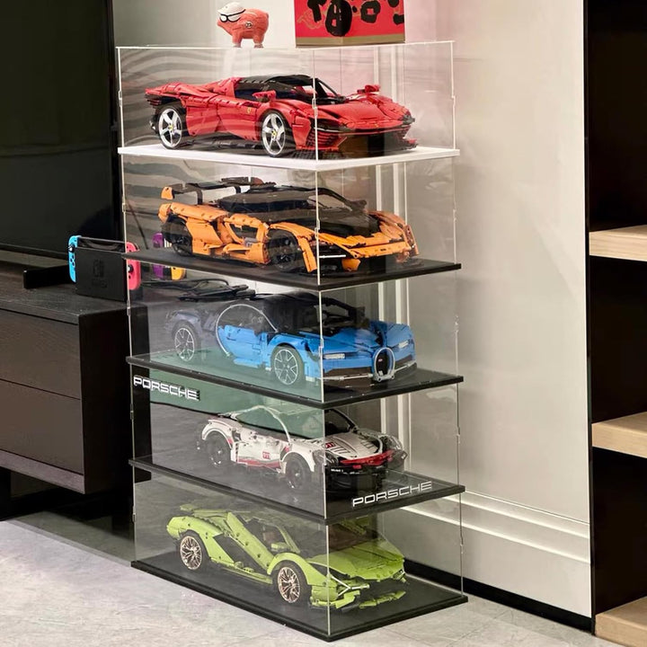 Acryl Vitrine Klar für Lego Actionfiguren Funko Pop Modell Skulptur Transparenter Plexiglas Display