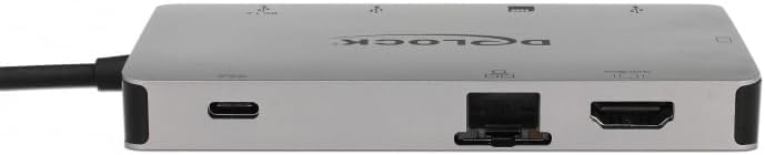Delock USB C HUB/Thunderbolt 3 Adapter / 9 in 1 Dockingstation mit HDMI 4K / VGA/USB 3.1 mit PD 3.0