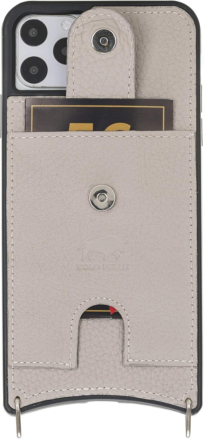 Solo Pelle Lederhülle für das iPhone 11 Pro (Max) 6.5 Zoll Stanford Case Leder Hülle Ledertasche Bac