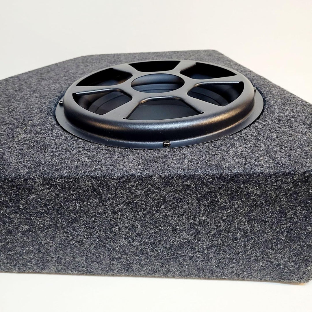 Subwoofer Gehäuse passend für FIAT 500 Kofferraum