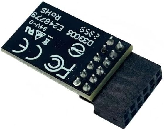 TPM 2.0 SPI 12pin SLB9670 Sicherheitsmodul für GIGABYTE B650 Gaming X AX, B650E AORUS, B650M Gaming,