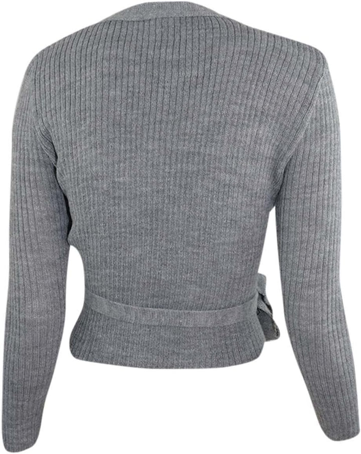 Intermezzo Mädchen Ballett Wickeljacke Langarm 6811 Jersey Elipor - Made in Spain 4 Grau, 4 Grau