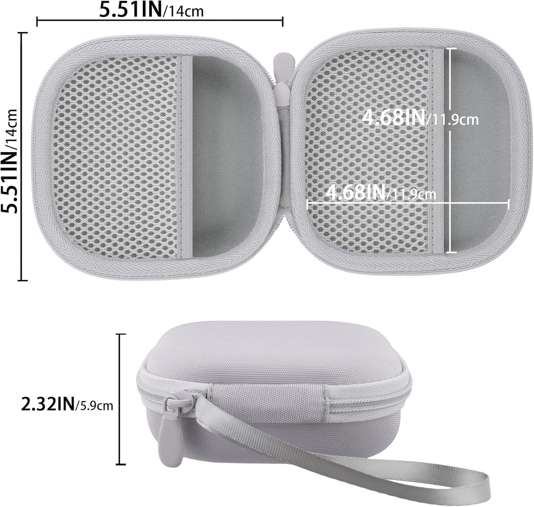 co2CREA Hart Tragbare Schutzhülle Etui Tasche für Anker MagGo 3-in-1 Kabellose Ladestation MagSafe-K