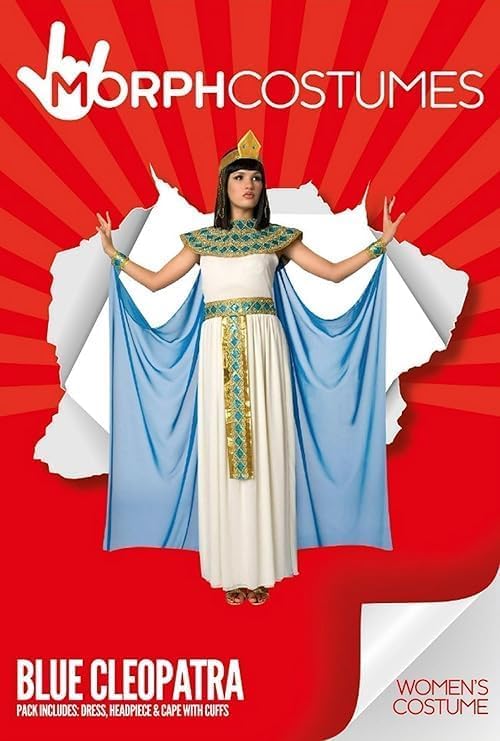 Morph Cleopatra Kostüm für Damen, Ägyptisches Thema, Perfekt für Partys und Events, S, S