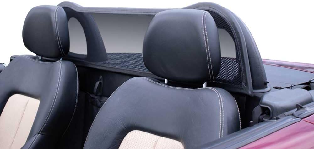 Aperta Windschott passend für Mercedes-Benz SLK R170 100% Passgenau OEM Qualität Schwarz Windstop Wi