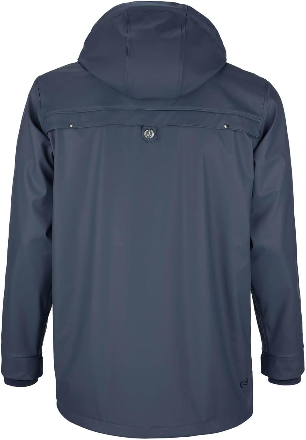 Dry Fashion Herren PU-Parka Lübeck - Regenjacke Herren Wasserdicht Winddicht Reissverschluss Outdoor