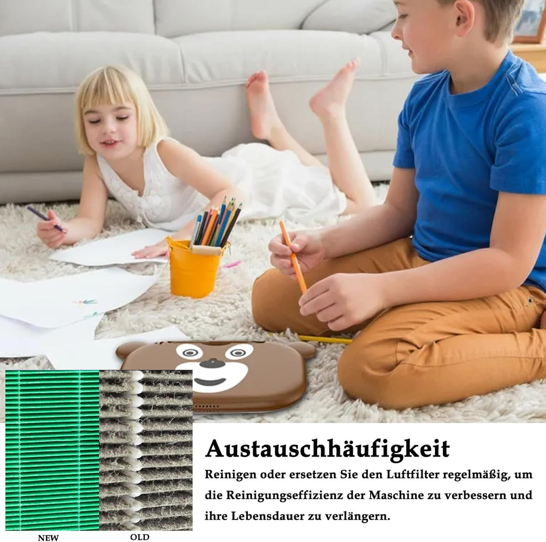 AP-1019C Ersatzfilter für Coway AP-1019C Airmega 150 Luftreiniger, H13 Ersatz Green HEPA Filter und