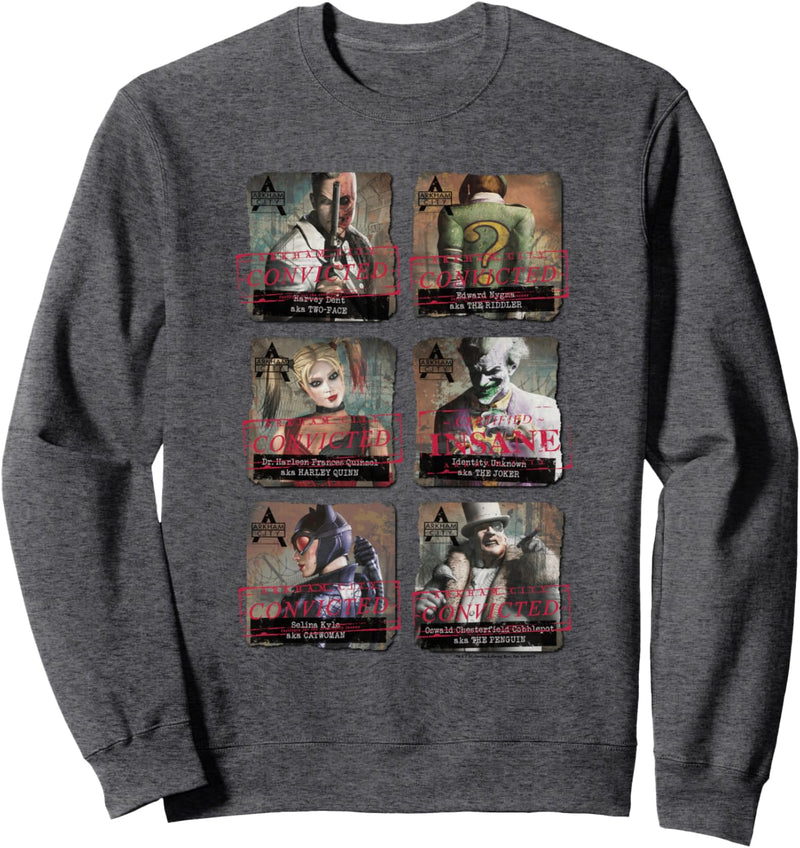 Batman: Arkham City Arkham Lineup Sweatshirt