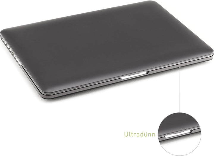 KMP Schutzhülle passend für MacBook Pro Retina 15“ (02/2013, 10/2013, 08/2014, 05/2015) – Anthracite