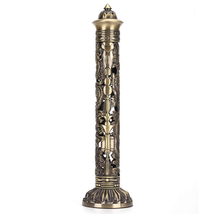 Agarbatti Halter, 8,5 x 7 cm Pagode Räuchergefäss Vertikaler Räucherstäbchen Räucherturm Brenner Hal