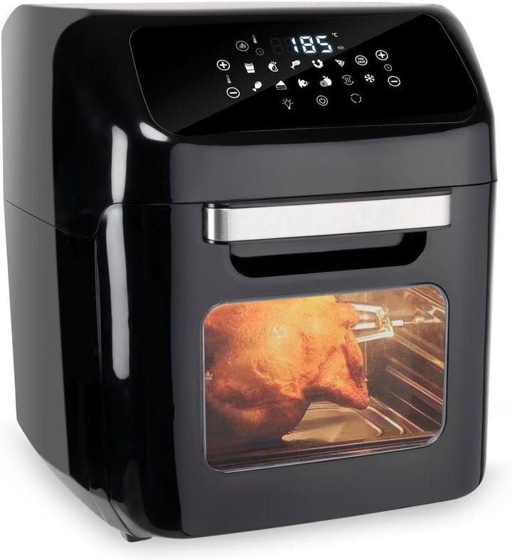 alpina Heissluftofen und Heissluftfritteuse - Airfryer - Digitale Zeit- und Temperaturkontrolle - 18