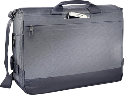 Leitz, Leichte Business Messenger-Tasche für 15.6 Zoll Laptop, Smart Traveller, Polyester/Metall/Led