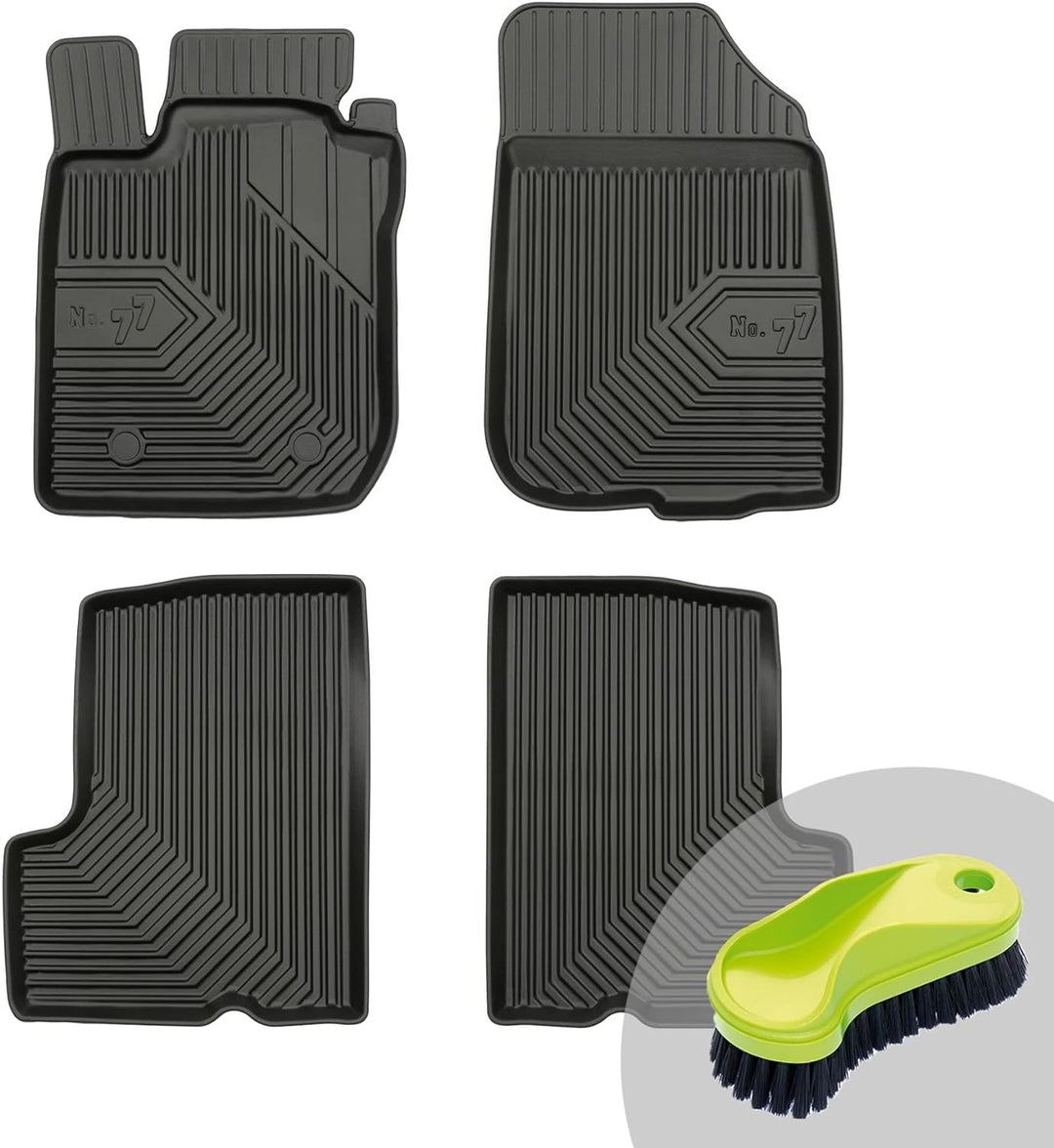 FROGUM No.77 Gummimatten Ganzjahresset von Auto Fussmatten Autofussmatten für Dacia Duster I 2010-20
