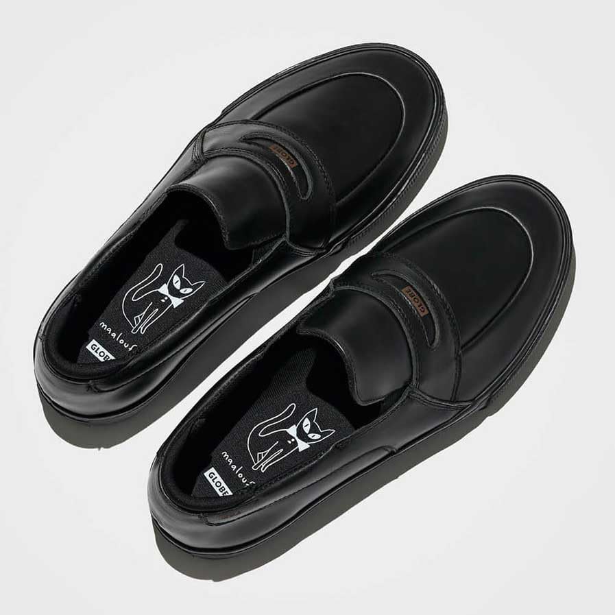 Globe Encore-2 Unisex-Erwachsene Sneakers 40.5 EU Schwarz Maalouf, 41 EU Schwarz Maalouf