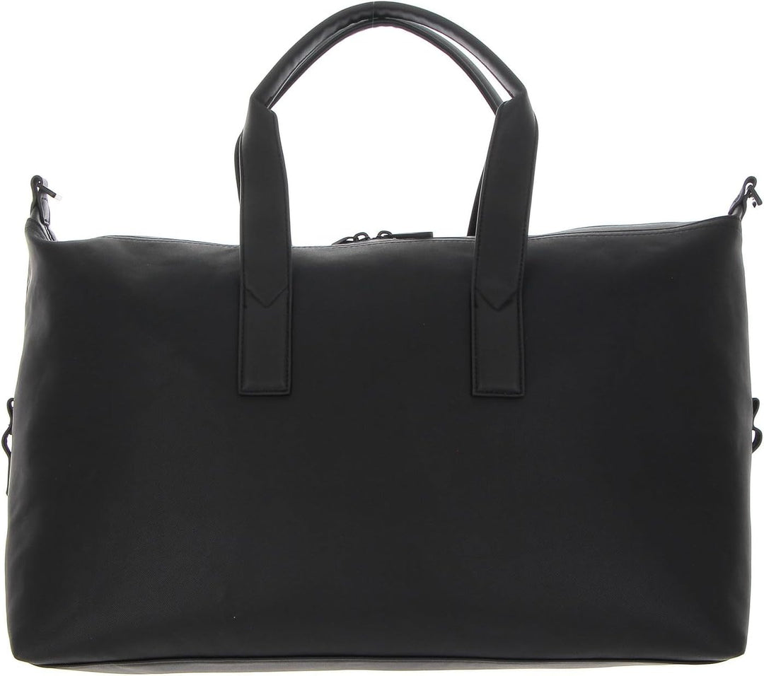 Calvin Klein Herren Weekender Reisetasche Ck Must Pique Handgepäck, Schwarz (Ck Black), Einheitsgrös