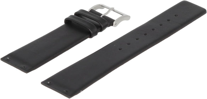 Skagen Uhrenarmband 22mm Leder Schwarz - 233XXL