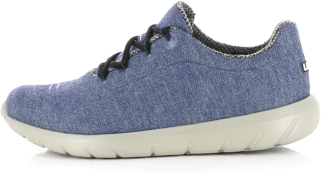 UYN Herren Living CloudSneaker 42 EU Melange Blau, 42 EU Melange Blau