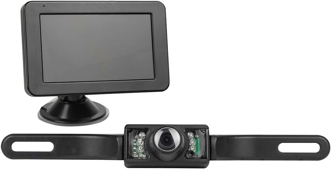 EUFAB Rückfahr-Kamerasystem kabellos, 4,3 Zoll Monitor