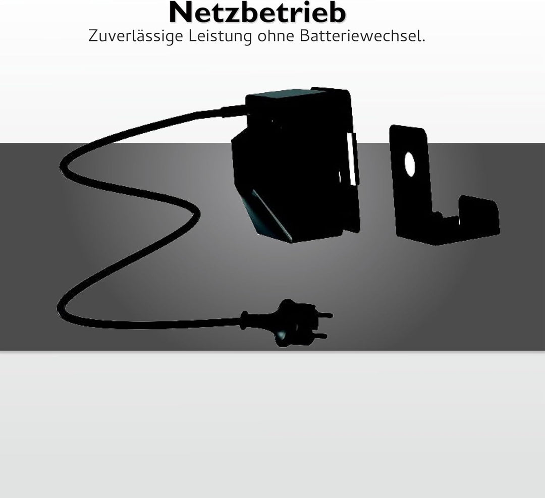 tepro Grillzubehör Universal Grillspiess-Set für Netzbetrieb aus Edelstahl, Netzbetrieb