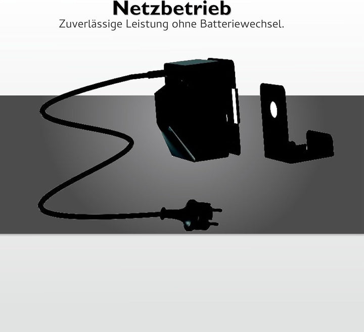 tepro Grillzubehör Universal Grillspiess-Set für Netzbetrieb aus Edelstahl, Netzbetrieb