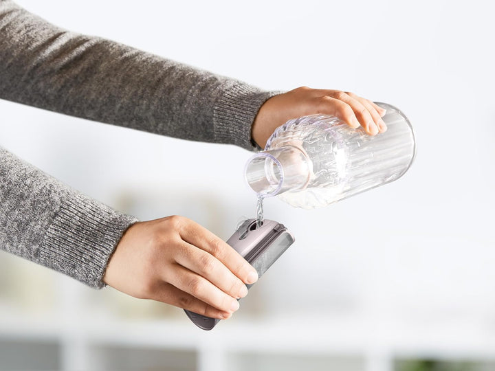 Tefal Pure Force 2-in-1 Dampfbürste, vertikal Dampfen, horizontal Bügeln, 12 Min. ununterbrochenen D