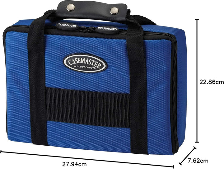 Viper Casemaster Classic 12 Dart-Nylon-Aufbewahrungstasche Blau, Blau