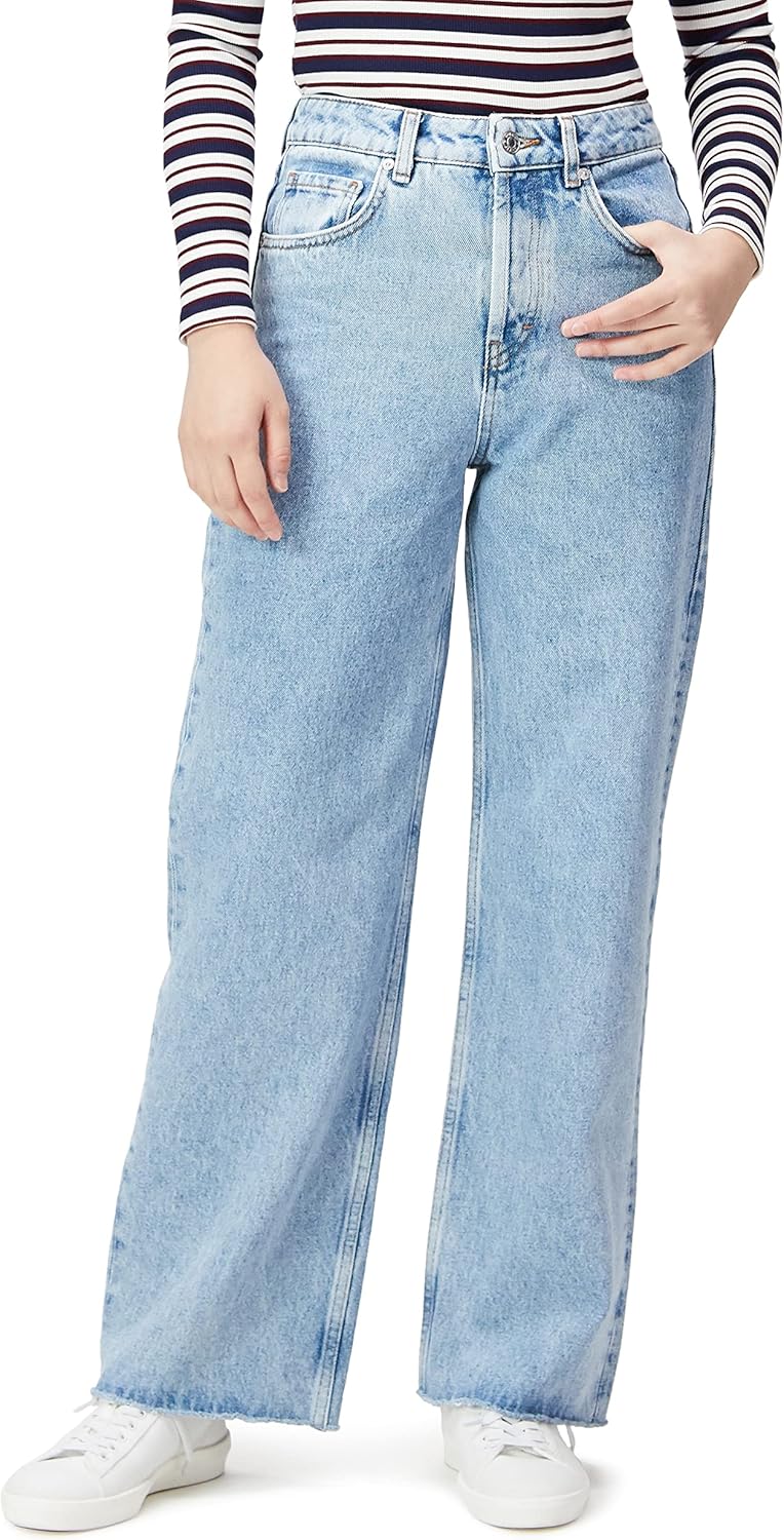 HUGO Damen Pants 27W / 34L Blau, 27W / 34L Blau