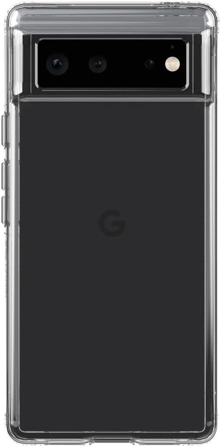 tech21 Evo Clear für Google Pixel 6 - Kristallklare Handyhülle mit 3,6 m Multi-Drop-Schutz Pixel 6 E