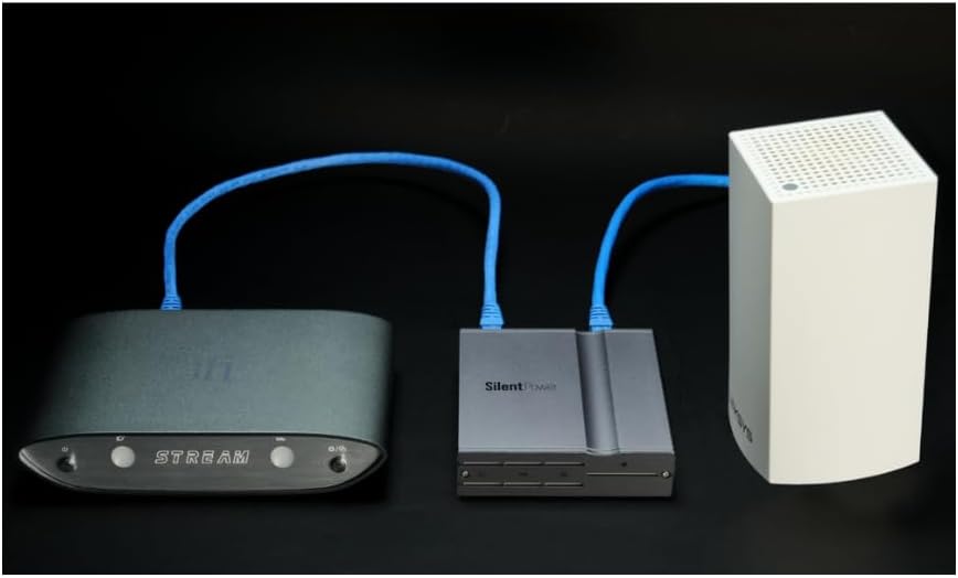 iFi LAN iPurifier Pro – Ethernet-Rauschfilter mit optischer galvanischer Isolierung, Jitter und Fehl