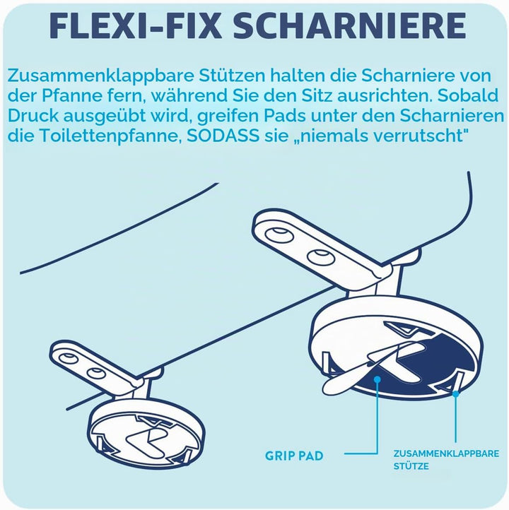 Croydex Always Fits Toilettensitz, Eiche, Massives Eichenholz, 41.5 x 36.5 x 6 cm, Massives Eichenho