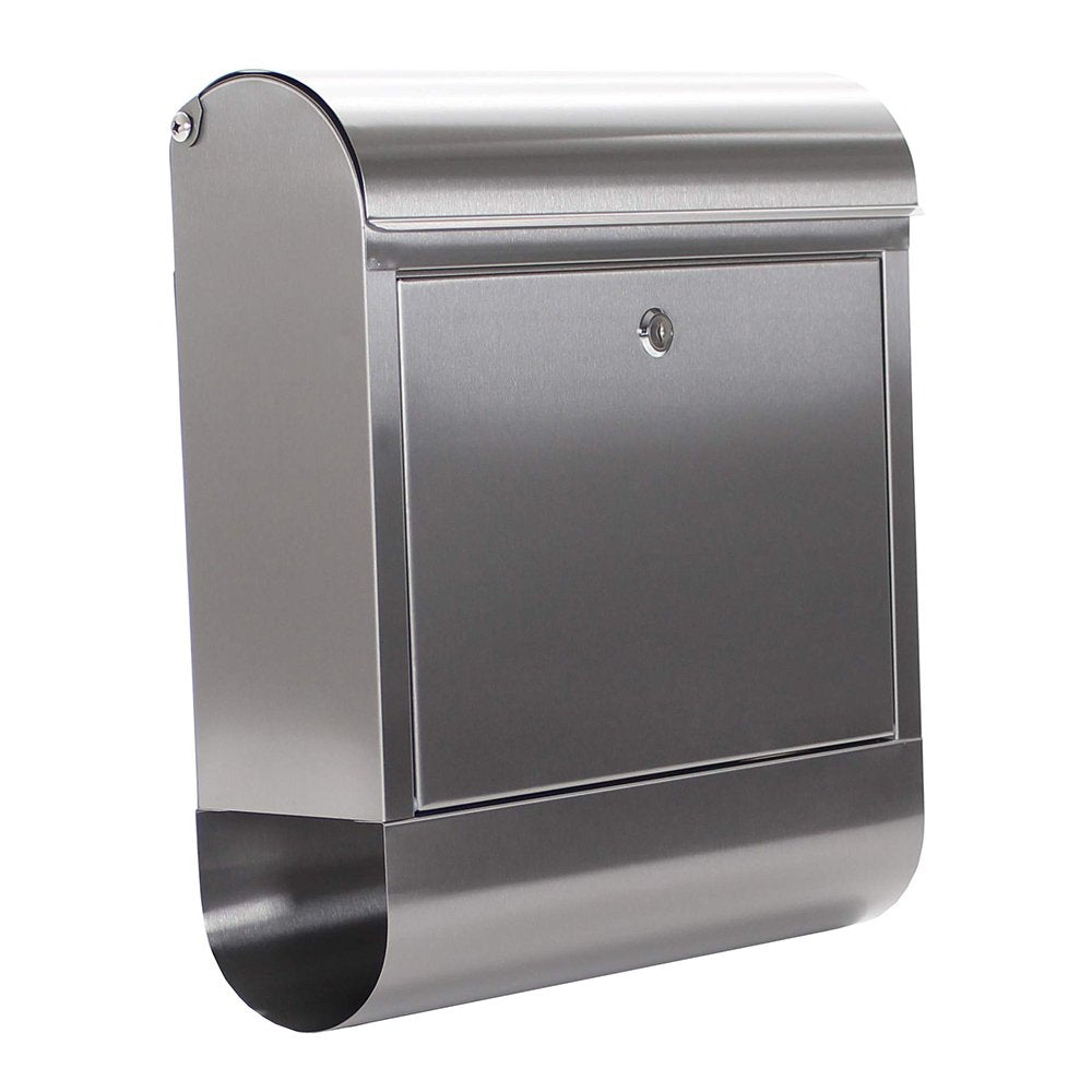 Profirst Briefkasten Mail PM 730 Edelstahl Zylinderschloss BxH 38,5x43,5cm Befestigungsmaterial Zeit