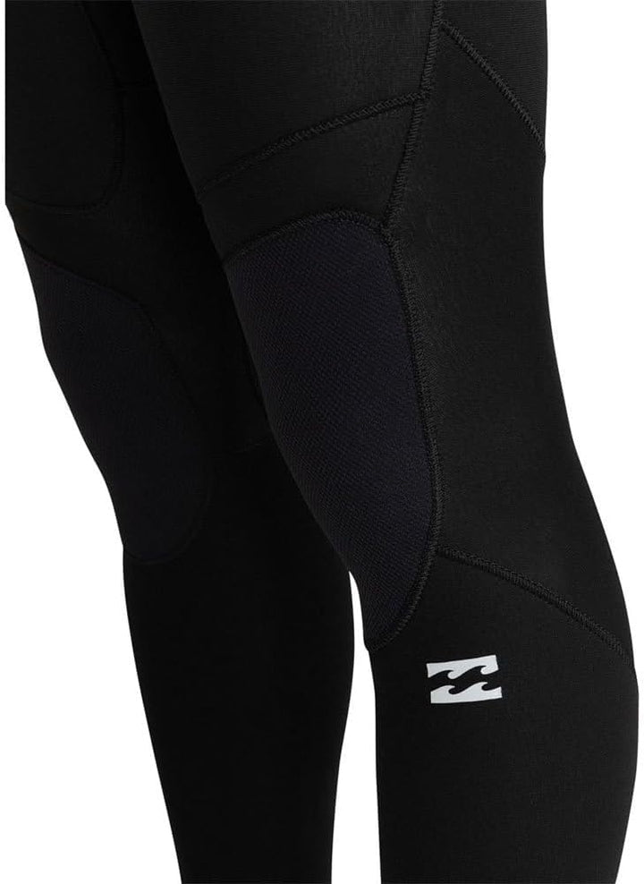 Billabong 2023 Mens Intruder 4/3mm Back Zip Wetsuit ABYW100203 - Black XS, XS