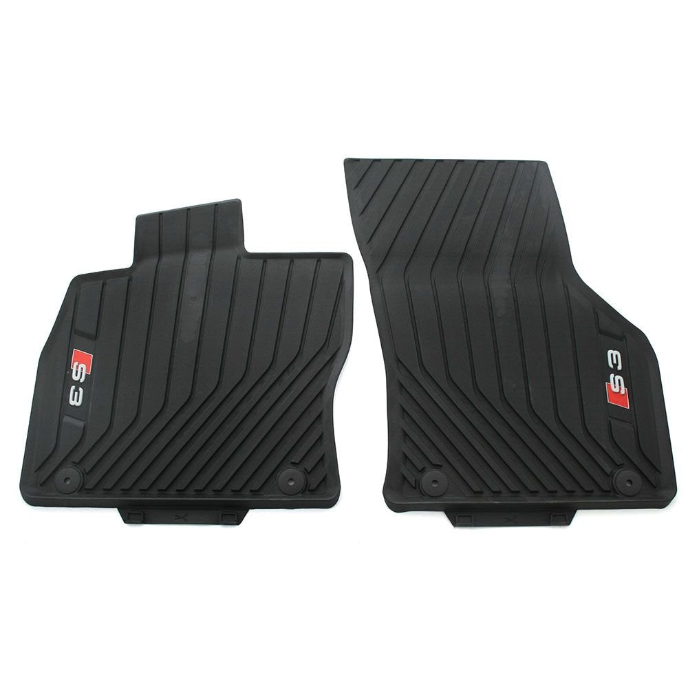 Audi 8V1061221B041 Allwetterfussmatten für vorn, schwarz Single, Single