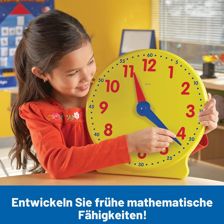 Learning Resources Big Time Learning 12-Stunden-Lernuhr