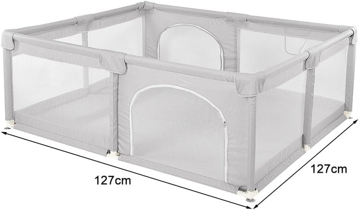 OHMG Bettgitter 127 * 127cm Bettschutzgitter Kinderbettgitter für Kinder Babybettgitter Klappbar,Kin
