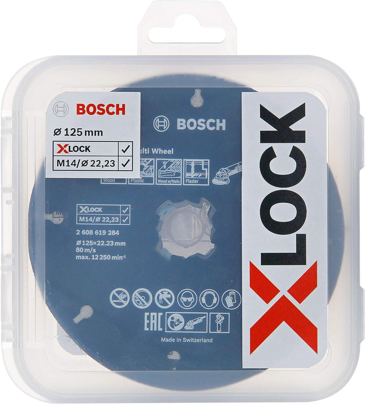 Bosch Professional Winkelschleifer GWX 9-125 S (für X-LOCK Zubehör, ScheibenØ: 125 mm, im Karton) +