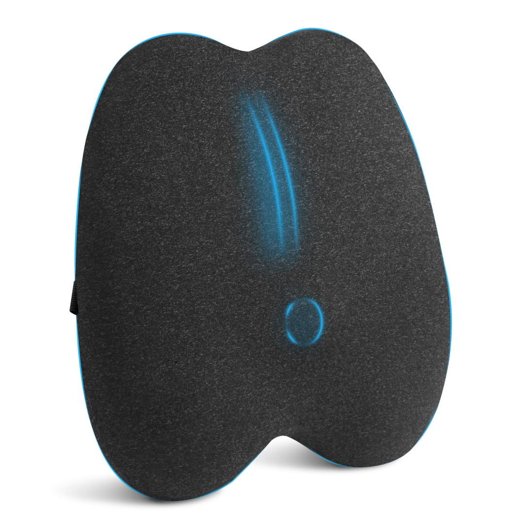 Memory Foam Rückenkissen Lordosenstütze, Ergonomische lendenkissen für Auto, Bürostuhl &amp; Sofa, Atmun
