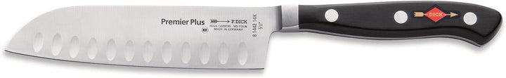 F. DICK Santoku, Küchenmesser, Premier Plus (Messer mit Klinge 14 cm, X50CrMoV15 Stahl, nichtrostend