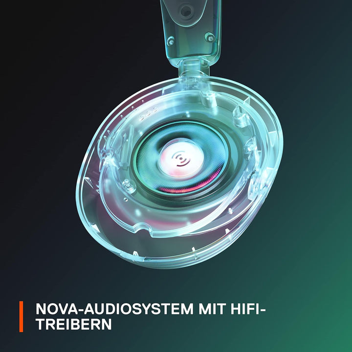 SteelSeries Arctis Nova 1X - Multi-System Gaming-Headset – Hi-Fi-Treiber – 360° Surround-Sound – Mem