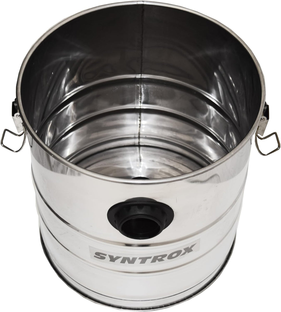 Syntrox Germany 2 in 1 Aschesauger und Staubsauger Edelstahl 20 Liter mit Motor Feinstaubsauger Asch