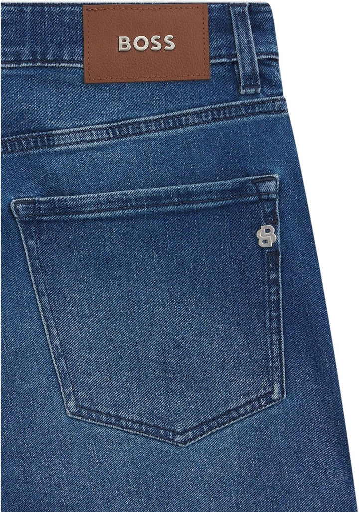 BOSS Herren Hugo Boss H-re.maine Jeans 30W / 34L Mittelblau420, 30W / 34L Mittelblau420