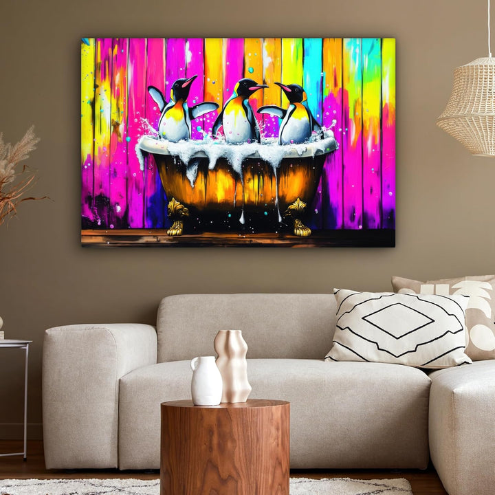 MuchoWow© Leinwandbild Gross 120x80 cm XXL Dekoration Wohnzimmer Bilder Pictures Wall Decoration Liv