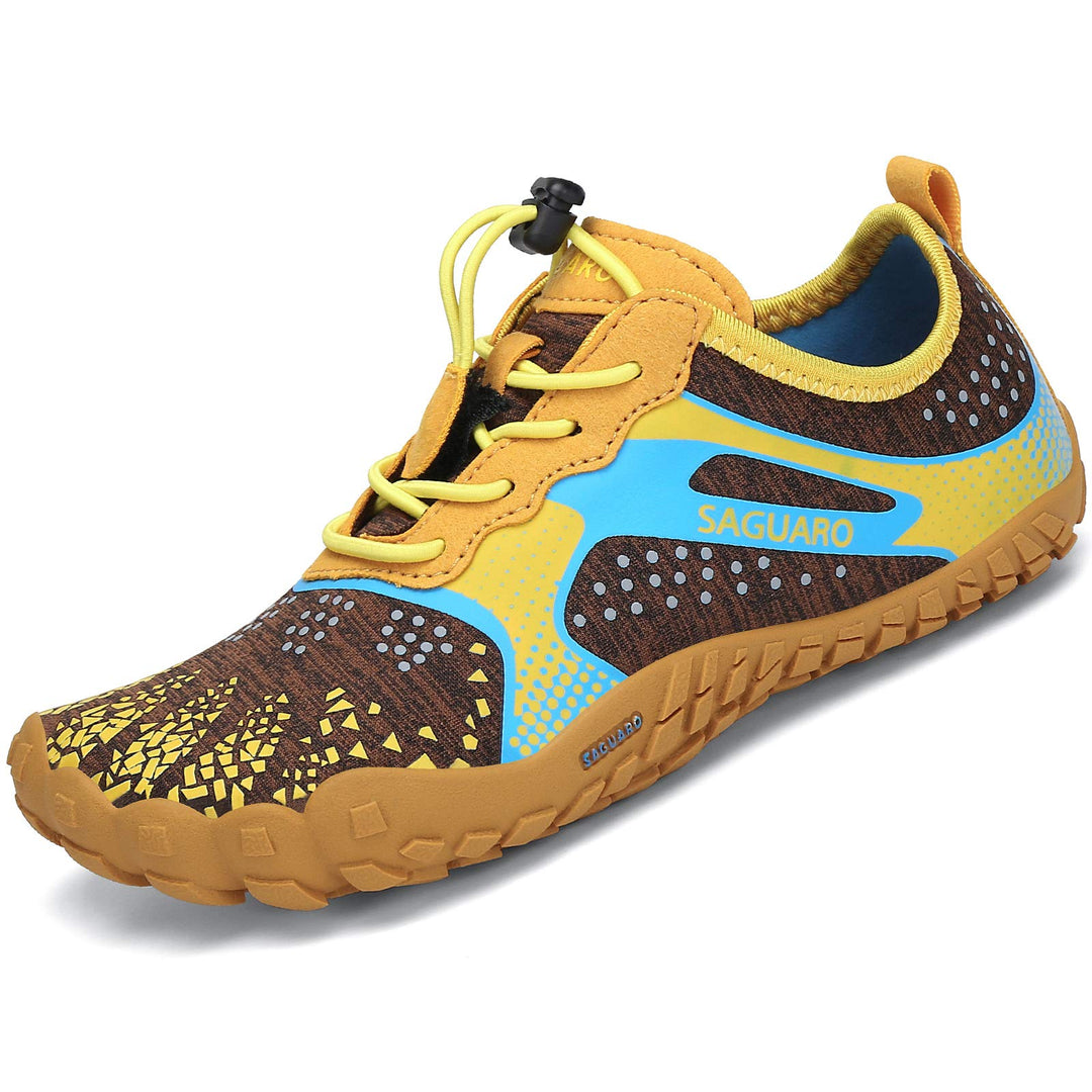 SAGUARO Unisex-Kinder Barfussschuhe Schnell Trocknend Wanderschuhe Leicht Laufschuhe Gr.24-36 25 EU