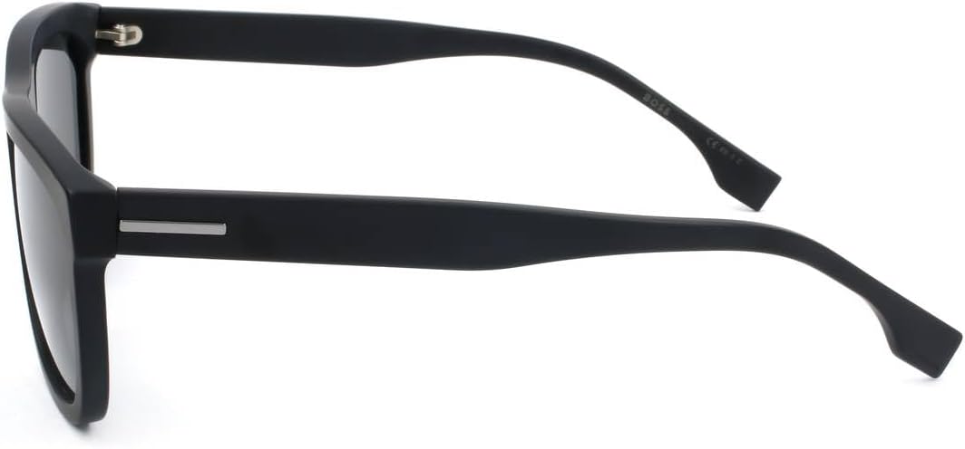 BOSS HUGO 1439/S Brille, Matte Black, 58 für Herren, Mattes Schwarz